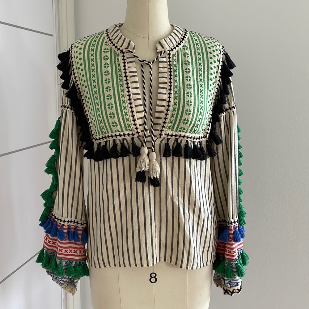 Dodo Bar Or Urban Summer Tassel Tunic